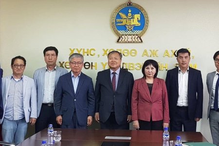 ХХААХҮ-ийн дэд сайд Ж.Сауле Хван Кюү Сүк тэргүүтэй төлөөлөгчдийг хүлээн авч уулзав