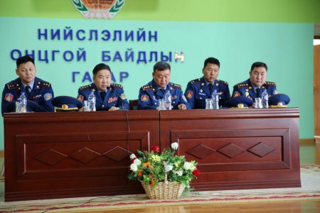 НОБГ-ын дэд даргаар хошууч Б.Мягмардорж томилогдлоо