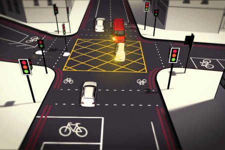 Ачаалал ихтэй 4 уулзварт “Yellow box