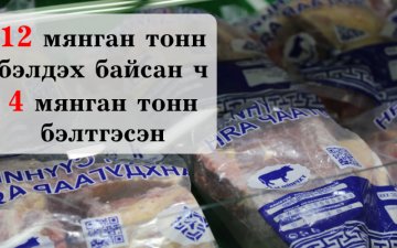 Энэ жил 12.000 тонн нөөцийн мах бэлтгэх байсан ч 4000 тонн мах бэлджээ