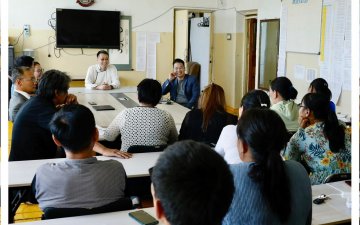 БОЛОВСРОЛЫН ШИНЭЧЛЭЛ НЭГЖ БАЙГУУЛЛАГАД ХЭРХЭН БУУЖ БАЙГАА ТАЛААР САНАЛ СОЛИЛЦОВ