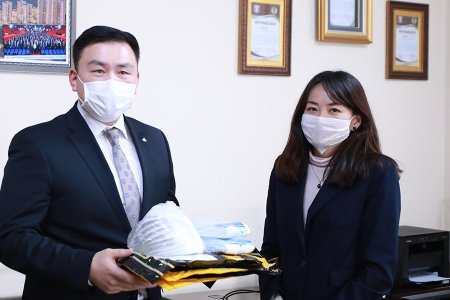 Азийн сангаас НЗДТГ-т 50 сая төгрөгийн үнэ бүхий хамгаалалтын хэрэгслийг хандивлалаа