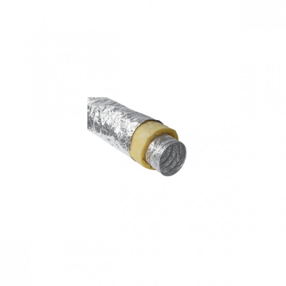 Flexible duct with thermal insulation