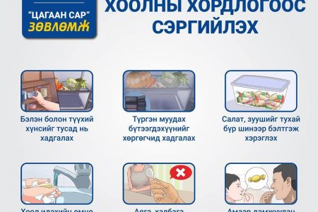 Баярын өдрүүдэд хоолны хордлогоос сэргийлээрэй