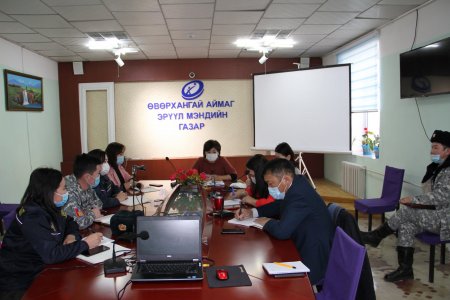 Аймгийн салбар хоорондын тохиолдлын удирдлагын тогтолцооны багууд хуралдлаа.