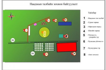 БАЯР НААДМЫН ТАЛБАЙН ЗОХИОН БАЙГУУЛАЛТ