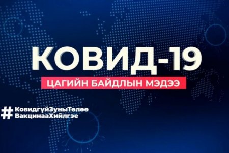 ЭМЯ: Шинээр 1991 тохиолдол бүртгэгдэж, 6848 иргэн эдгэрлээ