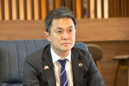 北中社長：チンギスハーン国際空港ではモンゴルの社会に調和した日本式サービスを展開したい