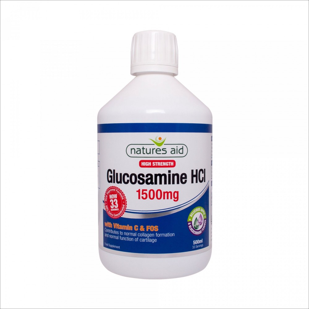 GLUCOSAMIN HCL 1500 MG LIQUID 500 ML 