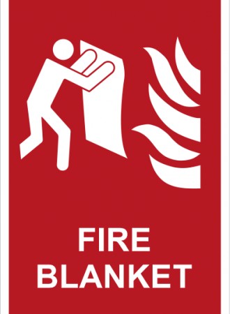  Fire blanket sign 