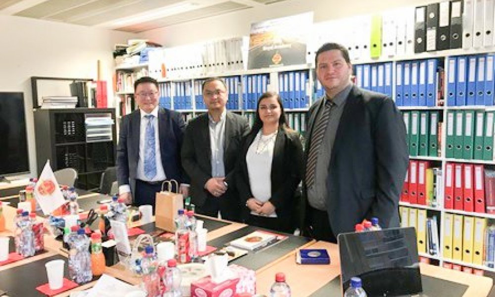 Representatives of Mandakh University paid a visit to ABMS - Open University of Switzerland