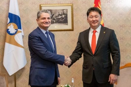 Ерөнхий сайд У.Хүрэлсүх Евразийн эдийн засгийн комиссын Сайд нарын зөвлөлийн даргатай уулзав