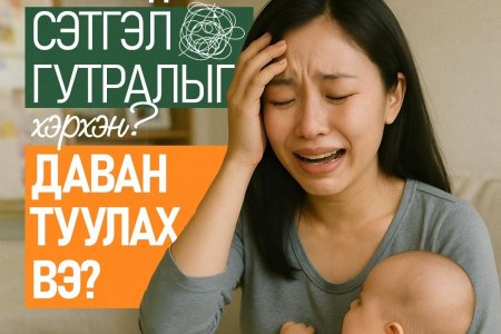 Сэтгэл гутралыг даван туулах аргууд.......