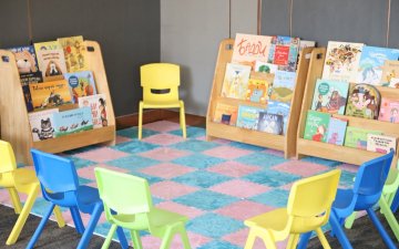 GROWING UP WITH BOOKS FROM AN EARLY AGE LAYS THE FOUNDATION FOR CHILDREN’S FUTURE LEARNING AND WELL-BEING