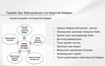 Online training 13: NGO sustainability/ТББ-ын тогтвортой байдал