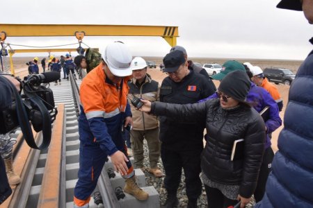 ТАВАНТОЛГОЙ-ГАШУУНСУХАЙТ ЧИГЛЭЛИЙН 240 КМ ТӨМӨР ЗАМЫН АЖИЛТАЙ ТАНИЛЦАВ