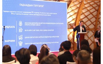 ЕРӨНХИЙ САЙДЫН НЭРЭМЖИТ ТЭТГЭЛГИЙГ 75 ОЮУТАНД ГАРДУУЛЛАА