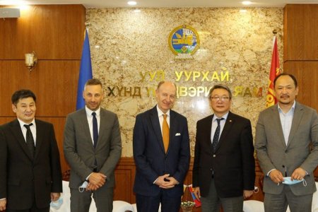 ХБНГУ-ын Элчин сайд Ёорн Розенберг, Германы ОУХАН-ийн Монгол дахь суурин төлөөлөгч Даниел Пассон нартай уулзав