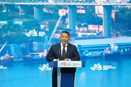 Ерөнхийлөгч Х.Баттулга Дорнын эдийн засгийн чуулганы өргөтгөсөн хуралдааны индрээс үг хэллээ
