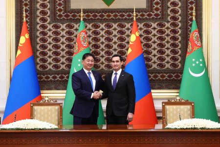 Монгол Улс, Туркменистан Улсын харилцаа, хамтын ажиллагааны баримт бичгүүдэд гарын үсэг зурлаа