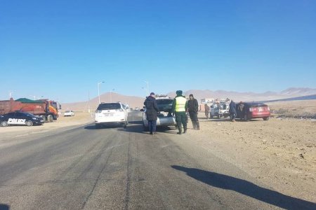  Замын цагдаагийн газар, Автотээврийн үндэсний төв хамтарс ан шалгалт явуулж байна