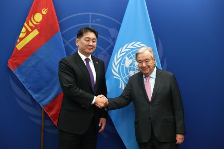 НҮБ-ын Ерөнхий нарийн бичгийн дарга мэндчилгээ ирүүллээ