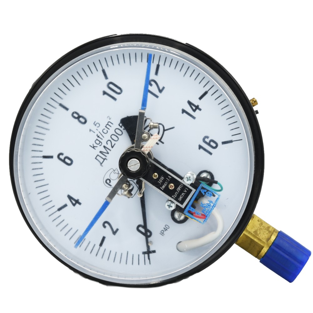 Манометр |ДМ 2005 Цахилгаан контакттай манометр 0-16 ПРИБОР