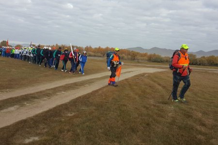 Нийслэлийн иргэдийн спортын viii наадмын cпорт явган аялалын тэмцээн боллоо