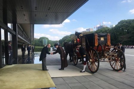 Монгол Улсаас Япон улсад суух Элчин сайд Д.Батжаргал Итгэмжлэх жуух бичгээ өргөн барив