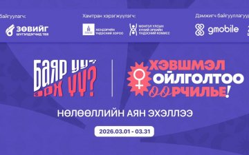 Олон Улсын Эмэгтэйчүүдийн эрхийг хамгаалах өдрийг угтан “Хэвшмэл ойлголтоо өөрчилье” уриатай “Баяр уу? Эрх үү?
