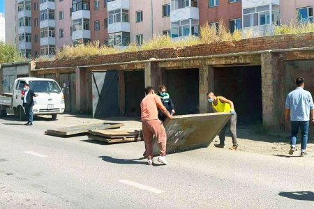 Гарааш буулгасан газарт ногоон байгууламж байгуулна