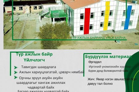 Цэцэрлэгийн үйлчлэгчийг түр ажлын байрны зар