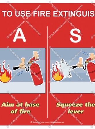 How to use fire extinguisher