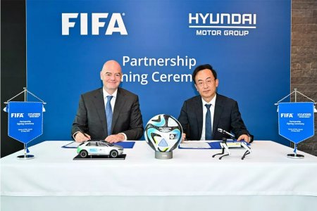 Hyundai Motor Company announced the renewal of their longstanding partnerships with FIFA.