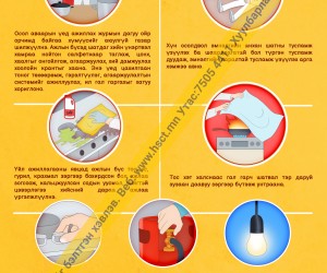 Осол аваарын үед авах арга хэмжээ (D1D112)