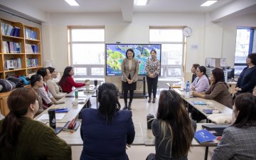 Монгол дохионы хэлний анхан шатны мэдлэг чадвар олгох сургалтад 18 багш хамрагдаж байна