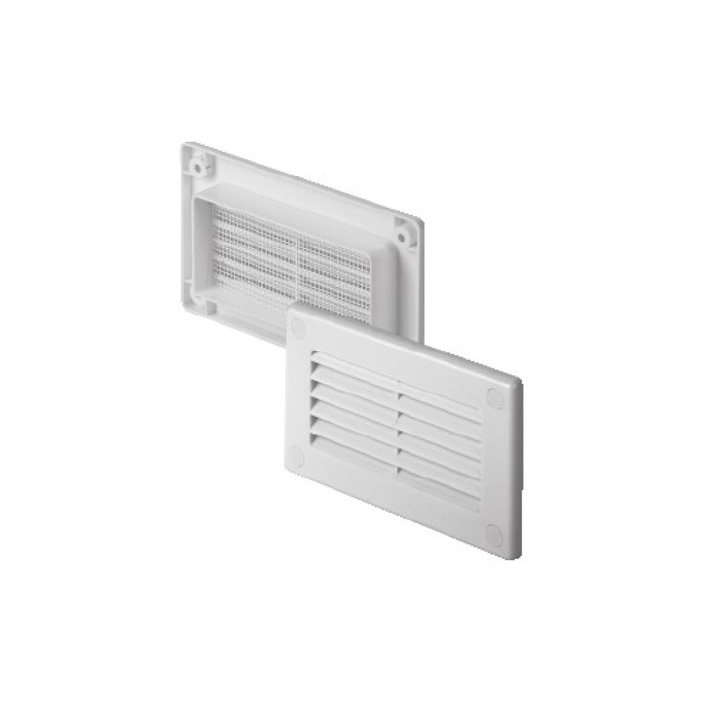 Flat duct grille
