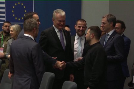 Украины ерөнхийлөгч В.Зеленський Европын холбооны улсуудын дээд хэмжээний уулзалтад биечлэн оролцлоо