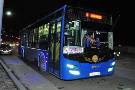 Гурван чиглэлд автобус 05:30-00:30 цагийн хооронд иргэдэд үйлчилж байна
