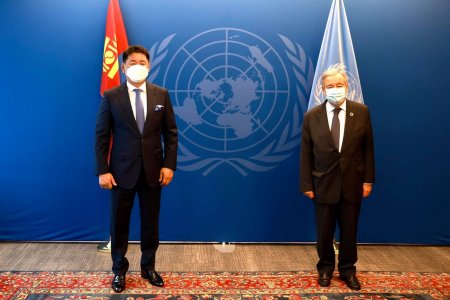 НҮБ-ын Ерөнхий нарийн бичгийн дарга Антониу Гуттерешийн Монгол дахь айлчлал өнөөдөр эхэлнэ