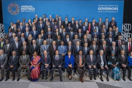 МОНГОЛБАНКНЫ ЕРӨНХИЙЛӨГЧ ТЭРГҮҮТЭЙ ТӨЛӨӨЛӨГЧИД ОУВС, ДЭЛХИЙН БАНКНЫ 2019 ОНЫ ЖИЛИЙН УУЛЗАЛТАД ОРОЛЦЛОО