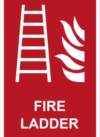 Fire ladder sign