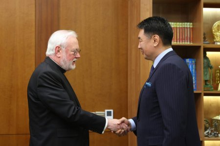 Монгол Улсын Ерөнхийлөгч У.Хүрэлсүх Гэгээн Ширээт Улсын Гадаад харилцааны асуудал эрхэлсэн Нарийн бичгийн даргыг хүлээн авч уулзав