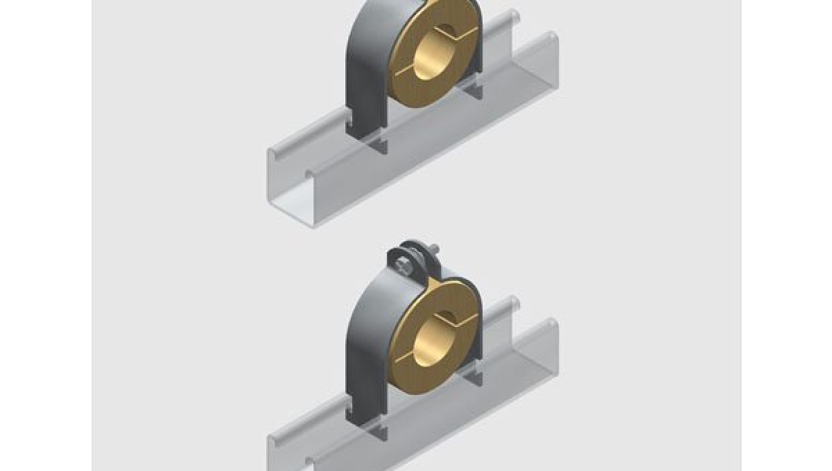 E5 Strut Clip & Timber Ferrule for Copper and Steel | E5 with Timber ...