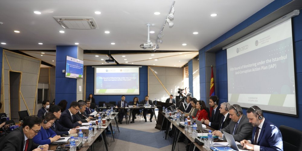 Монгол Улсын авлигатай тэмцэж буй бодлого, үйл ажиллагаанд олон улсын шинжээчид үнэлгээ хийж байна