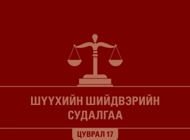 Шүүхийн шийдвэрийн судалгаа - Цуврал 17