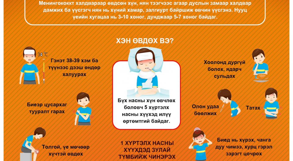 Менингококкт халдвараас хэрхэн сэргийлэх вэ?