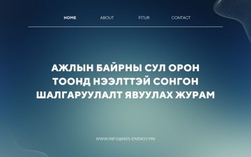Ажлын байрны сул орон тоонд нээлттэй сонгон шалгаруулалт явуулах журам