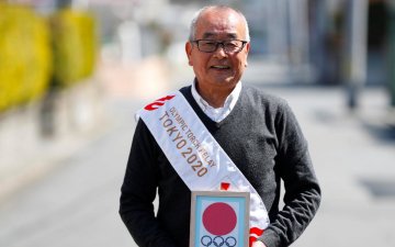 Масао Хашимотогийн мөрөөдөл олимпын бамбар барьж гүйх байжээ