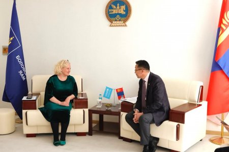 MINISTER OF EDUCATION EXCHANGES VIEWS WITH UNICEF REPRESENTATIVE BEATE DASTEL ON JOINT PROGRAMS